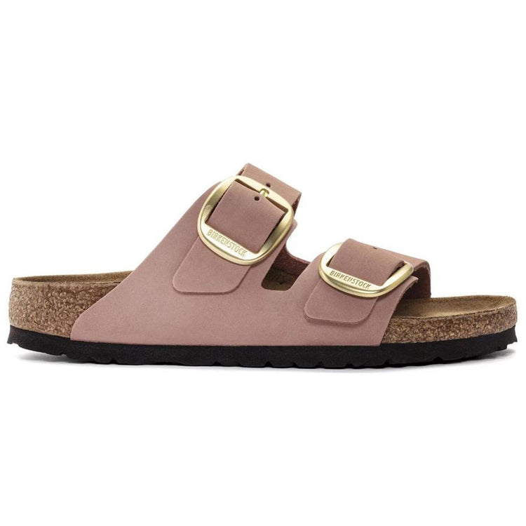 Arizona Big Buckle old rose Nubuck Leather - Sandali Donna Rosa 1024074  BIRKENSTOCK 