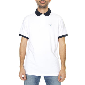 Lynton Polo White - Polo Uomo Bianca MML0887-WH11-SS23  BARBOUR 
