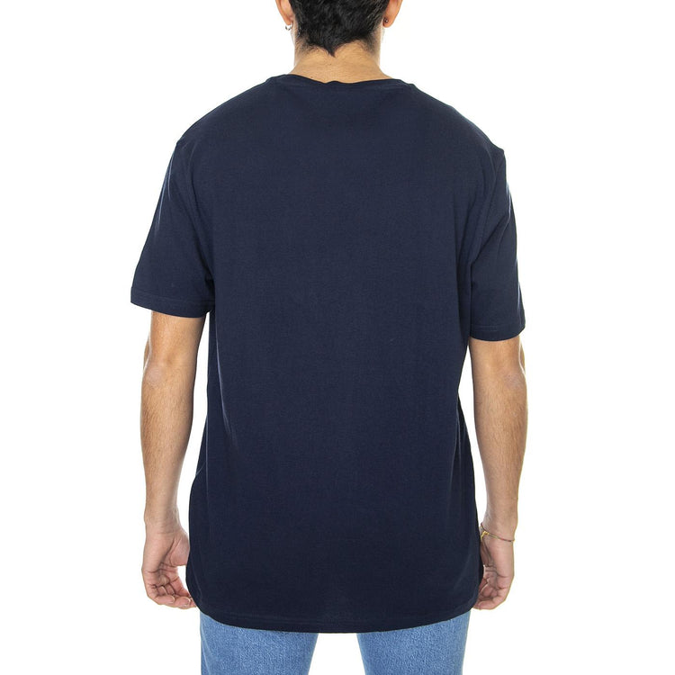 Chest Stripe Logo Tee Marine - Maglietta Girocollo Uomo Blu 65590-035  BEN SHERMAN 