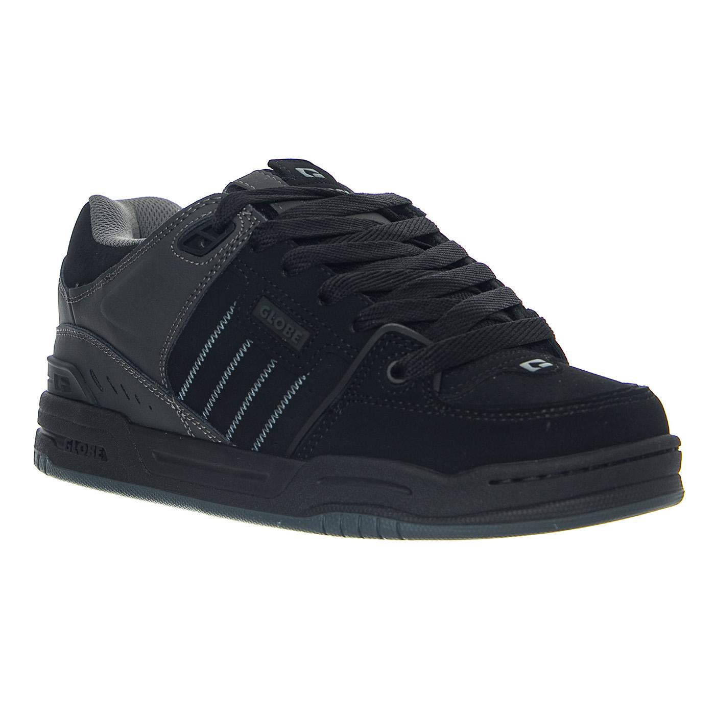 Fusion Black/White - Scarpe Stringate Uomo Nere GBFUS 10864 GLOBE 
