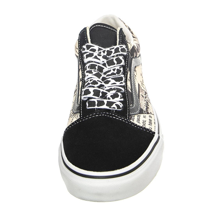 UA Old Skool VNCL Black / White - Scarpe Stringate Profilo Basso Uomo Nere VN0A5JMIBZW1  VANS 