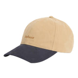 Langdale Cap Sandstone/Navy - Cappellino con Visiera Beige / Blu  ACCESSORI BARBOUR