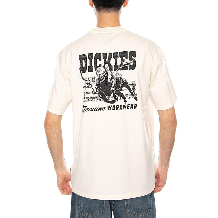 BUTCHELL SS TEE EGYPT - Maglietta Girocollo Uomo Bianca DK0A883B C481 DICKIES 