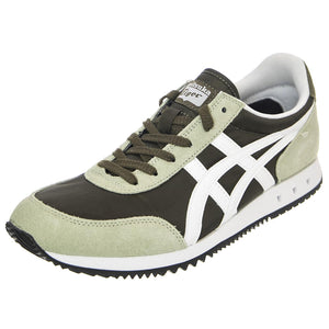 New York Bronze Green / White - Scarpe Stringate Profilo Basso Uomo Bianche 1183A205-301  ASICS 