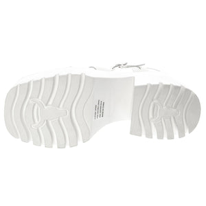 Eternity White Leather - Sandali Donna Bianchi WSSETERNITY-WHI  WINDSOR SMITH 