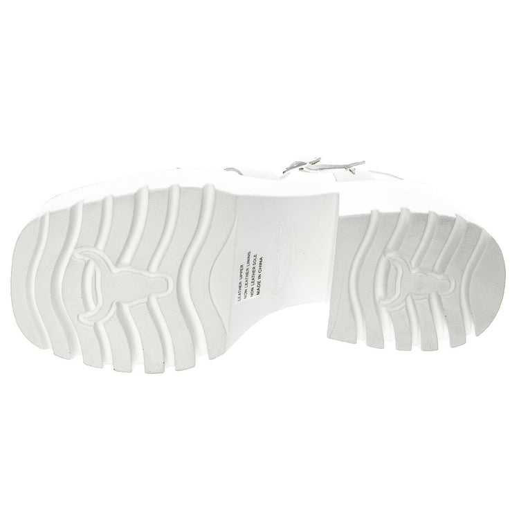 Eternity White Leather - Sandali Donna Bianchi WSSETERNITY-WHI  WINDSOR SMITH 