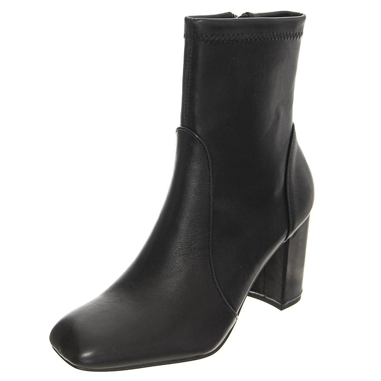 Quip Black Leat - Stivali Donna Neri SM-QUIP-BLK  STEVE MADDEN 