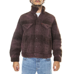 Cozy VTG Sherpa Trucker Tyrone Huckleber - Giacca Invernale Uomo Multicolore A3288-0004  LEVIS 