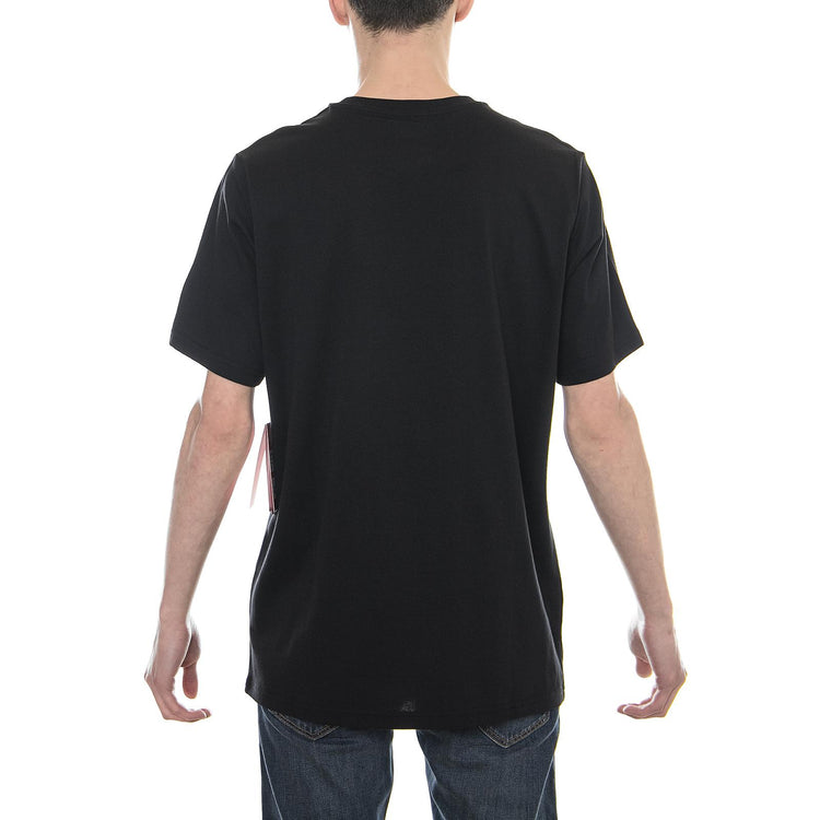 MT81544 ESSENTIALS LAYOUT TEE Black - T-Shirt MC NBMT81544BK  NEW BALANCE 