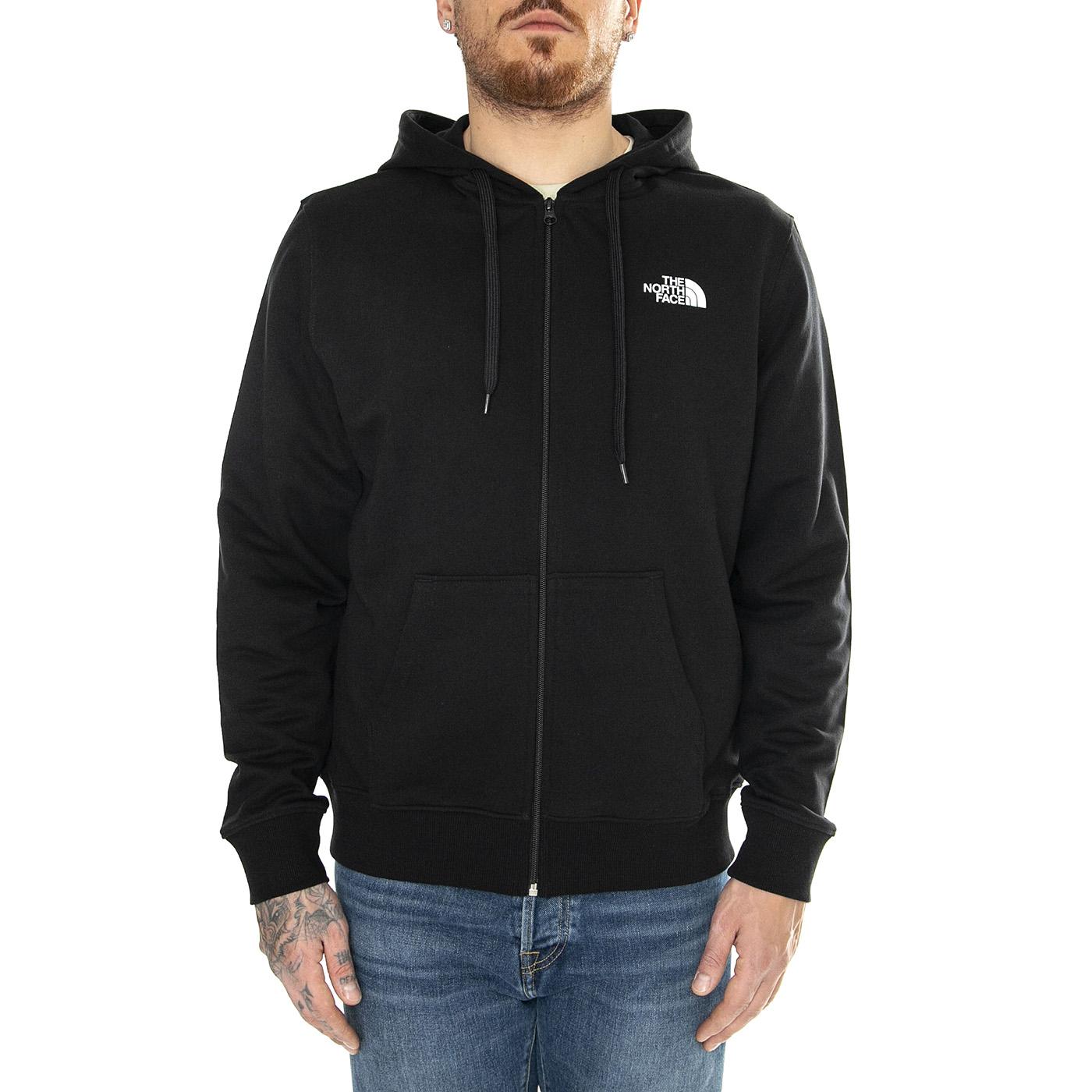 Men's Open Gate Fzhood Light-Eu - Felpa con Cappuccio Uomo Nera NF00CEP7JK31  THE NORTH FACE 