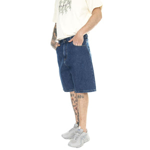 Brandon Short Blue /stone washed - Bermuda Denim Jeans Uomo Blu I031921.0106  CARHARTT WIP 