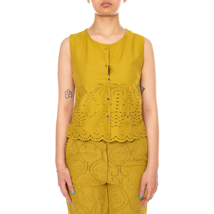 VESTS AMBER - Gilet con Bottoni Donna Ambra 4.66.689.28 170 MD'M 