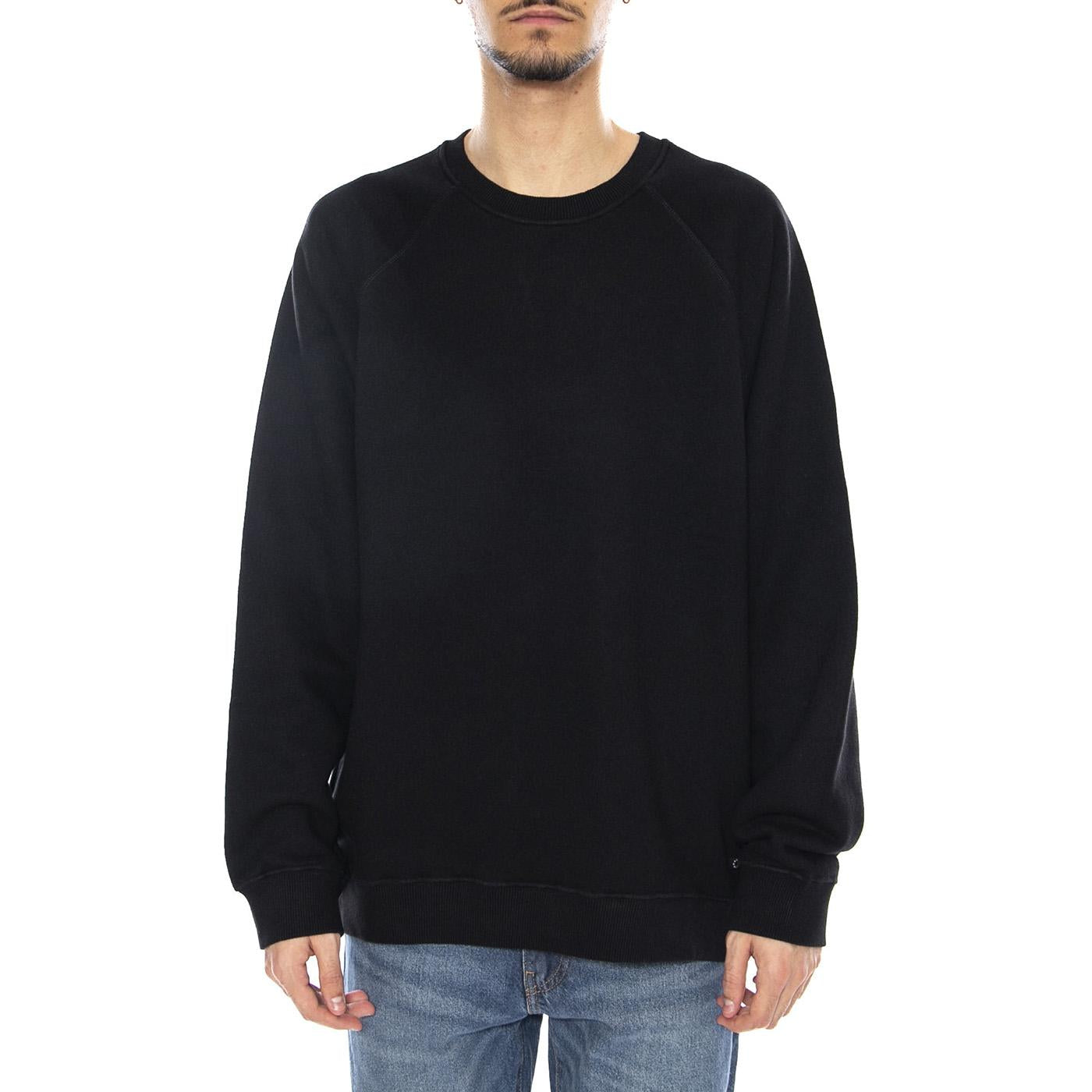 Mood Sweat Black -- Felpa Girocollo Uomo Nera I030317.89.67. 89.67 EDWIN 