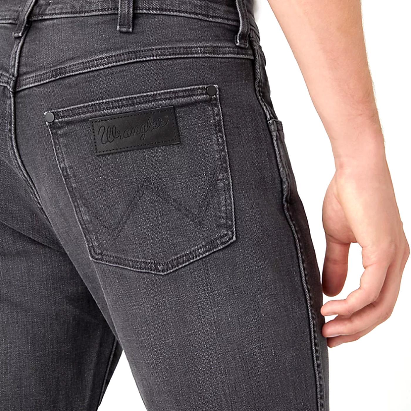 Larston Blackourt Denim Pants - Pantaloni Denim Jeans Uomo Neri W18S29Z79  WRANGLER 