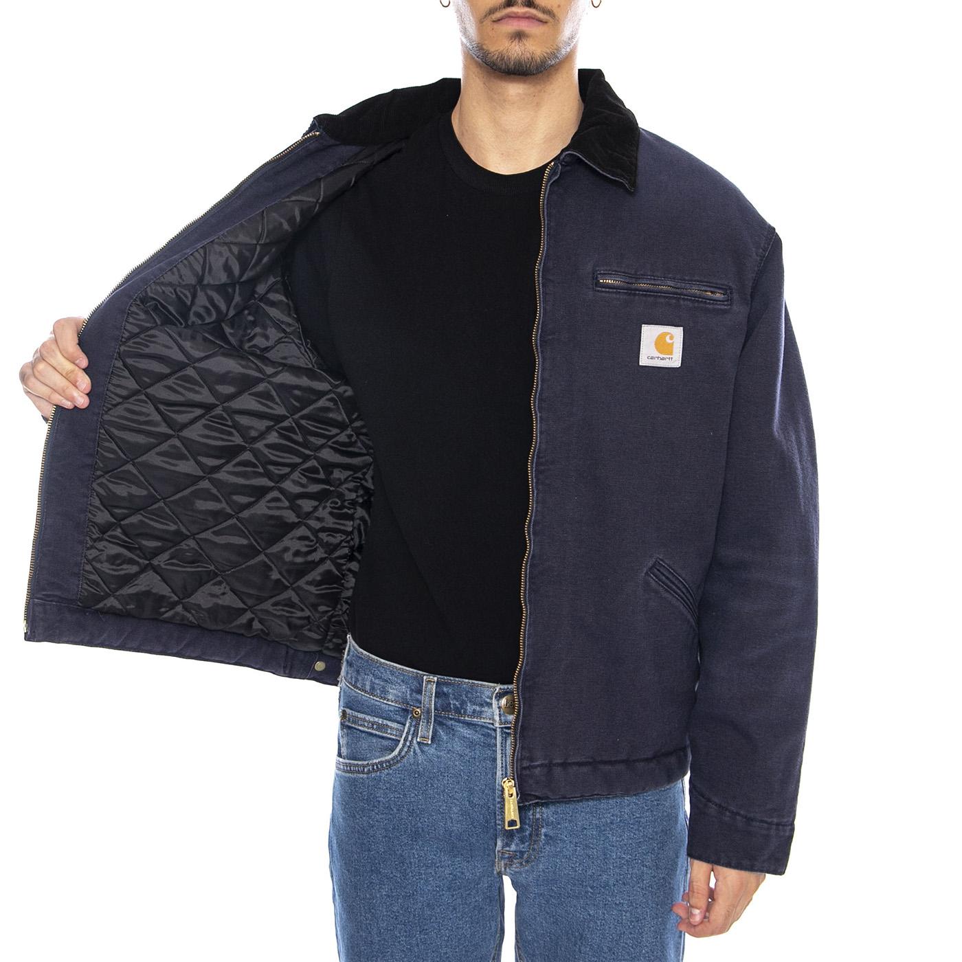 'OG Detroit' Jacket Dark Navy / Black - Giacca Uomo Blu I035614.0DI4O . CARHARTT WIP 