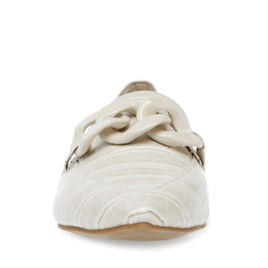 Famed Bone Croco - Scarpe Basse Donna Bianche SMSFAMED-BONC  STEVE MADDEN 