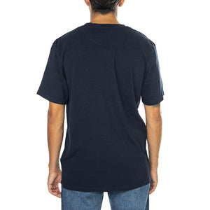 Penfield Circular Sun Mountain Navy Blazer - Maglietta Girocollo Uomo Blu PFD0164-203  PENFIELD 