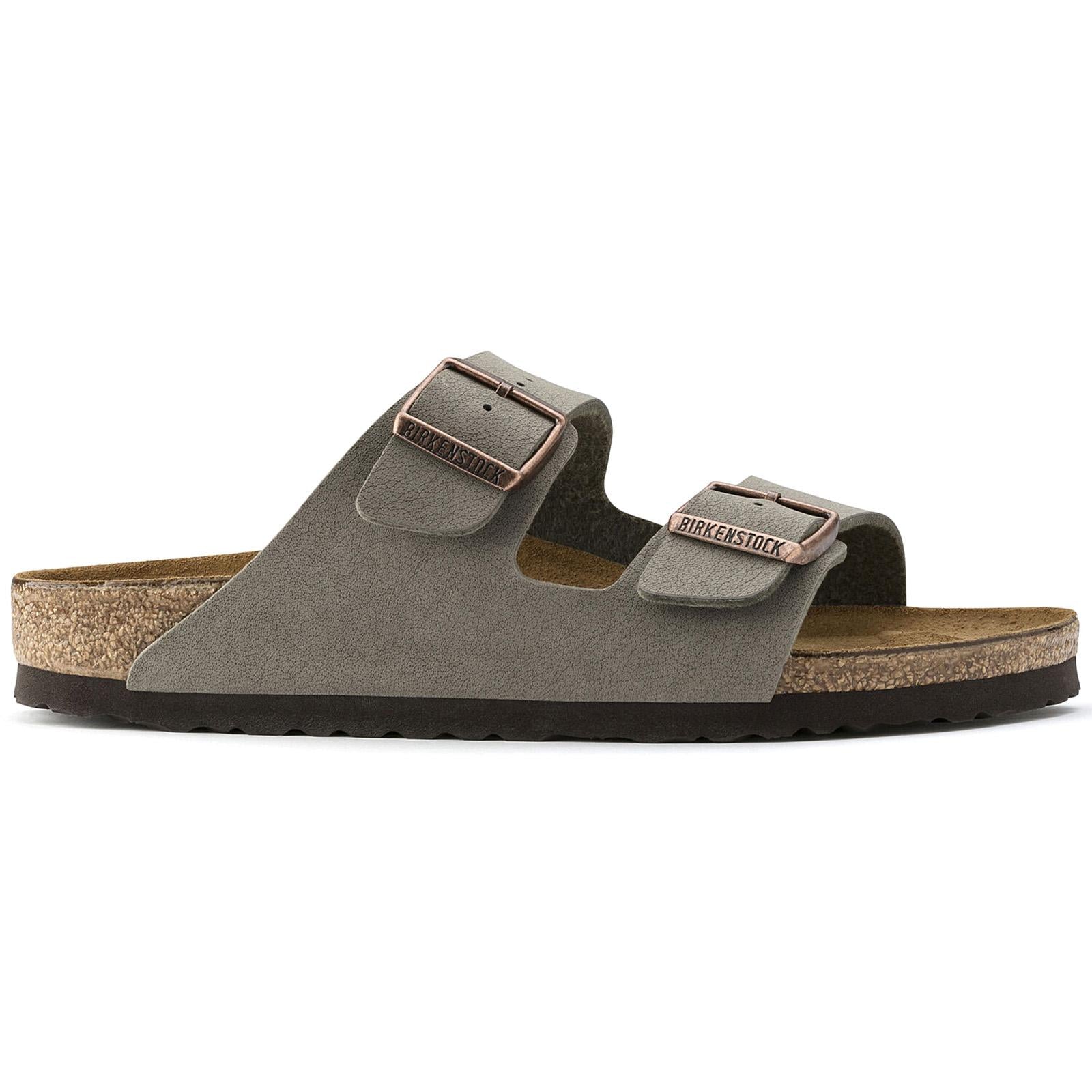 Arizona Birkibuc - Sandali Uomo / Donna Grigio / Stone - Calzata Stretta 151213  BIRKENSTOCK 