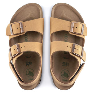 Milano Hl Kids Caramel Vegan - Sandali Vegani Bambino Marroni - Calzata Regolare 1021715  BIRKENSTOCK 