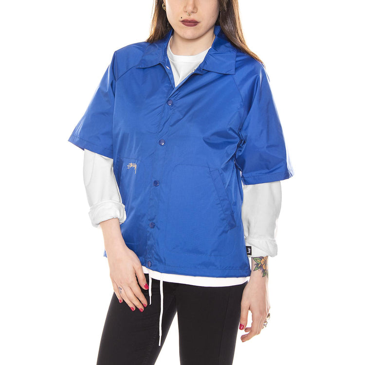 NORDHOFF COACH JACKET BLUE 215049-BLUE  STUSSY 