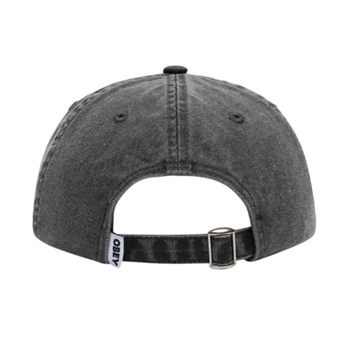 Pigment Bold 6 Pamel Strapback -  Cappellino con Visiera Nero 100580410 BLK OBEY 