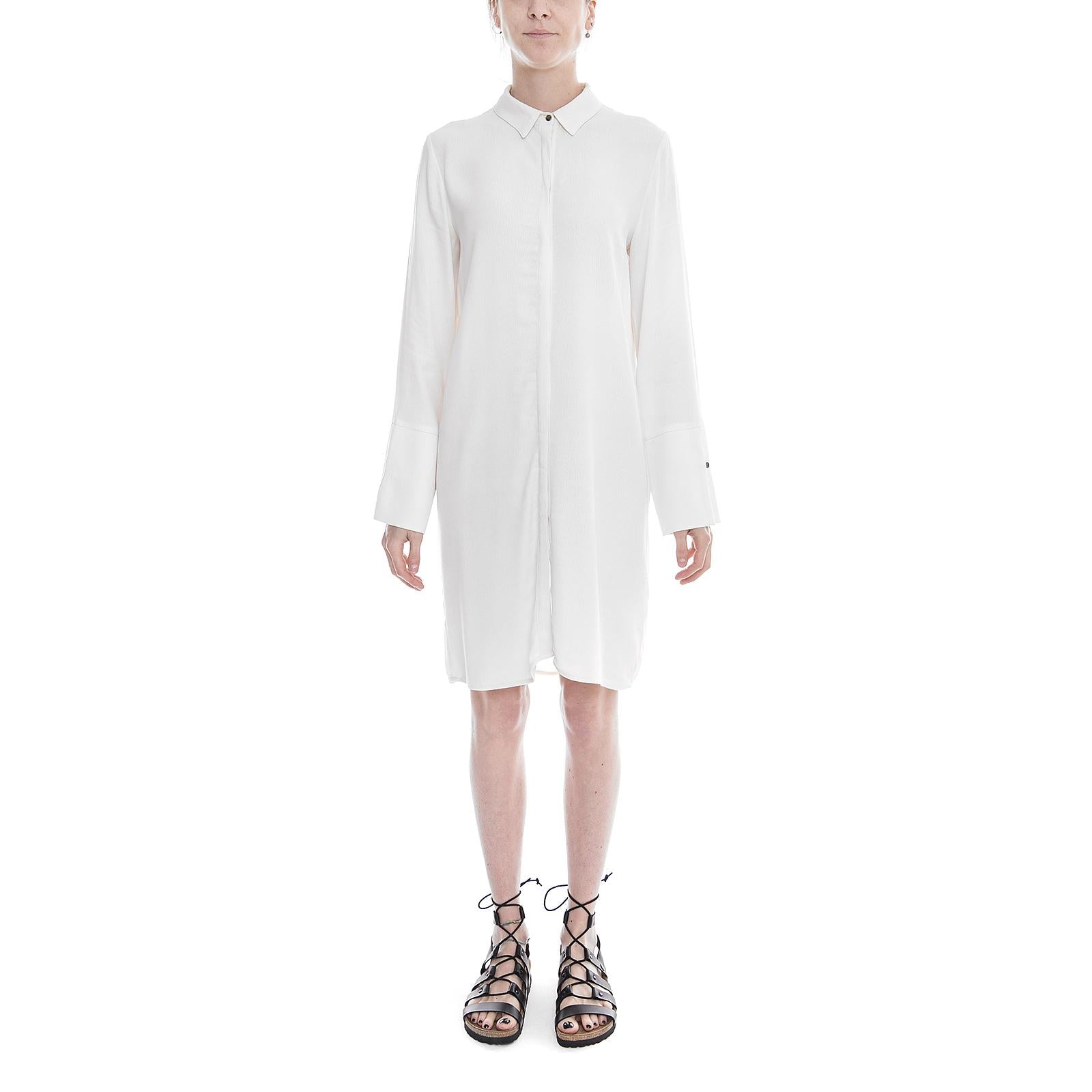 Eia - Abito Camicia Donna Bianco 161990097-004  MINIMUM 