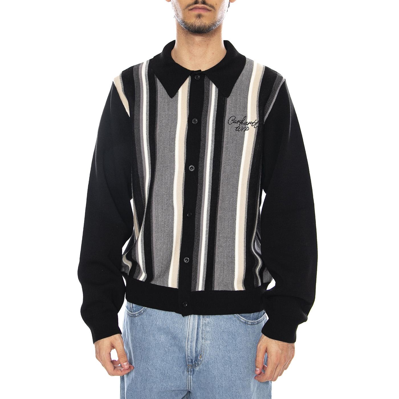 Bainter Cardigan Bainter Stripe, Graphite - Cardigan Uomo Multicolore I035397.3BAXX  CARHARTT WIP 