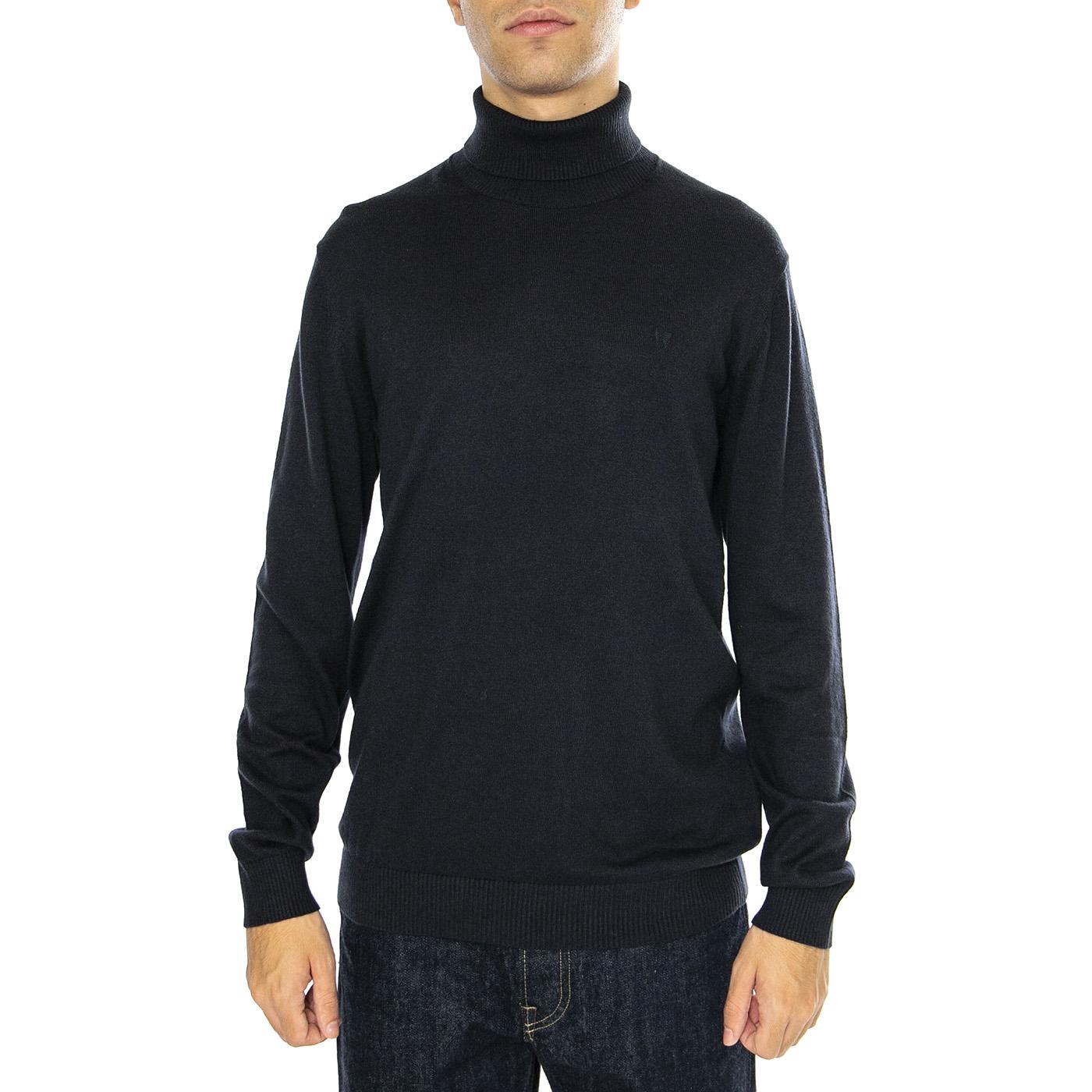 Turtleneck Dark Navy - Maglione Uomo Blu 112357296-BLUE  WRANGLER 
