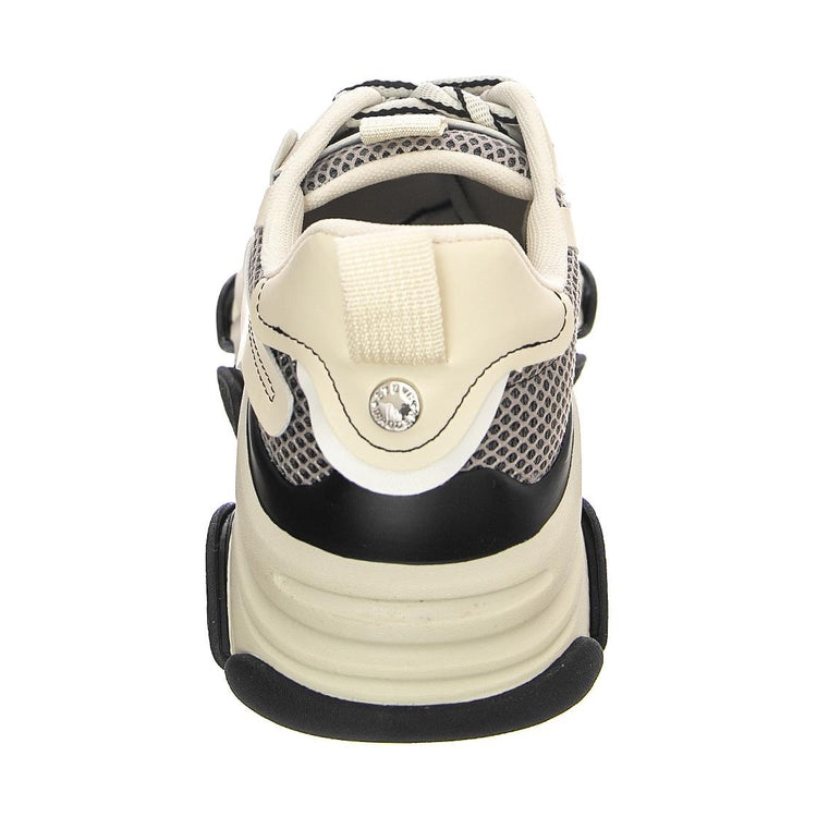 Possession Blk / Bone - Scarpe Stringate Profilo Basso Donna Bianche / Nere / Multicolore SMPPOSSESSION-BLK  STEVE MADDEN 