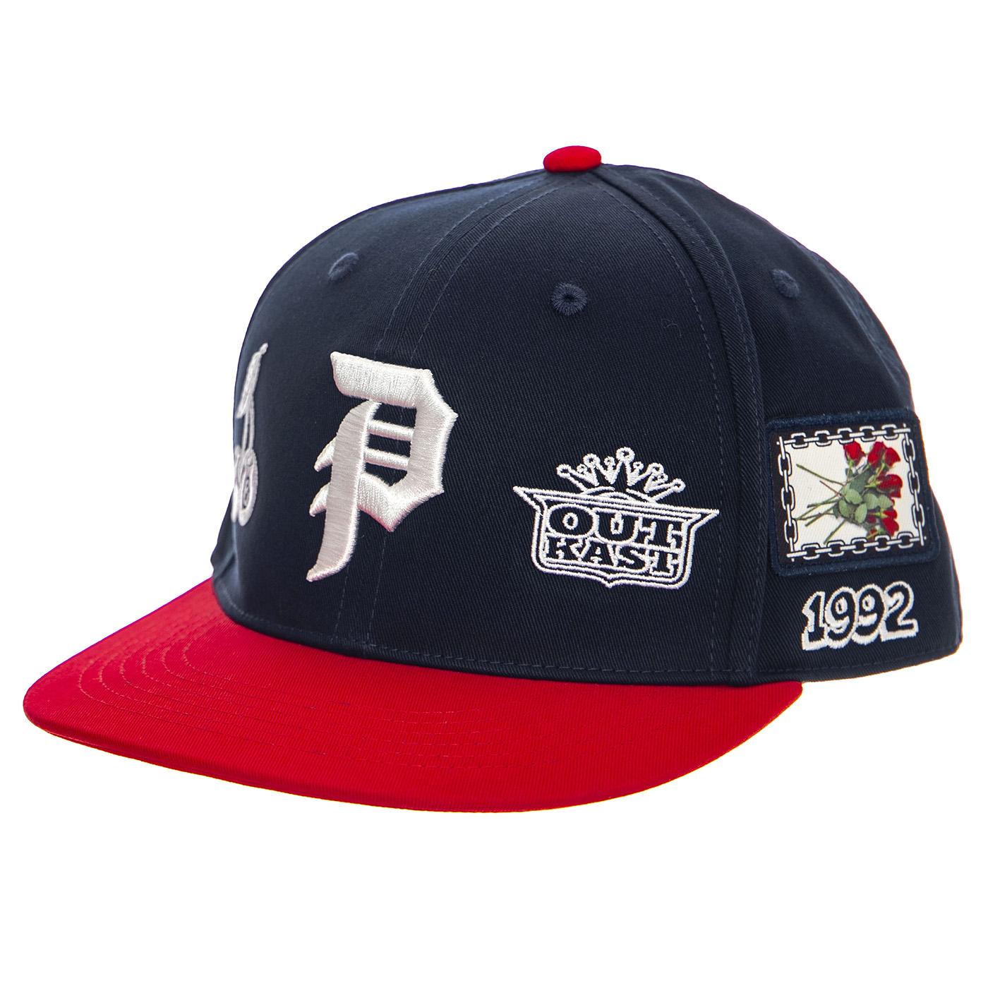 Primitive Jackson Snapback Blue - Cappellino con Visiera Blu PA424H09-BLU  PRIMITIVE 