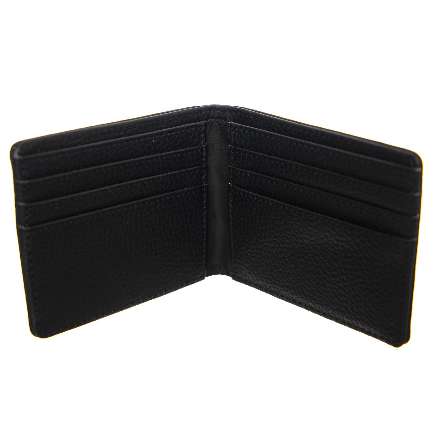 Roy Vegan Leather Rfid Saddle Black - Portafogli Nero 11163-00001-OS  HERSCHEL 