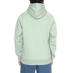 Hooded Chase Sweat Frosted Green / Gold - Felpa con Cappuccio Uomo Verde I033661.2O2XX  CARHARTT WIP 