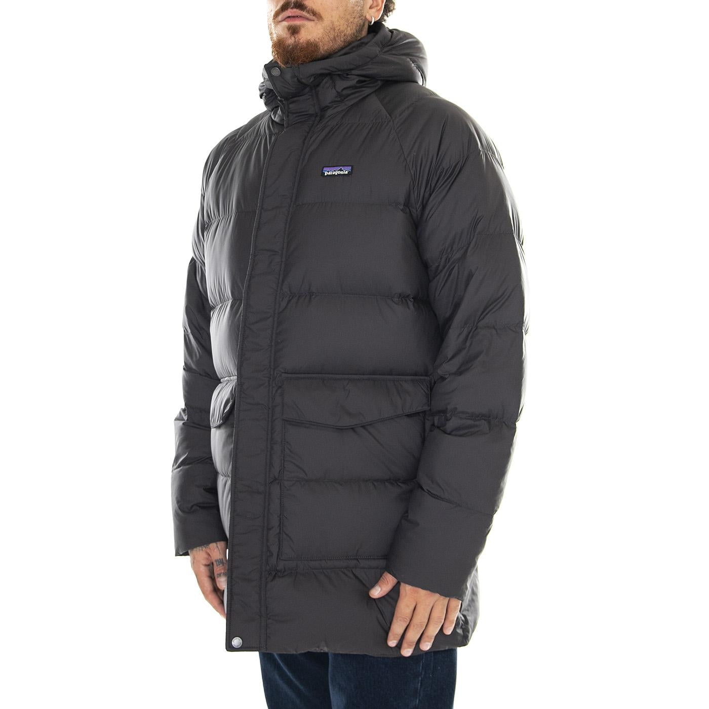 M's Silent Down Parka Basin Green - Giacca Invernale Uomo Grigia 20655-INBK  PATAGONIA 
