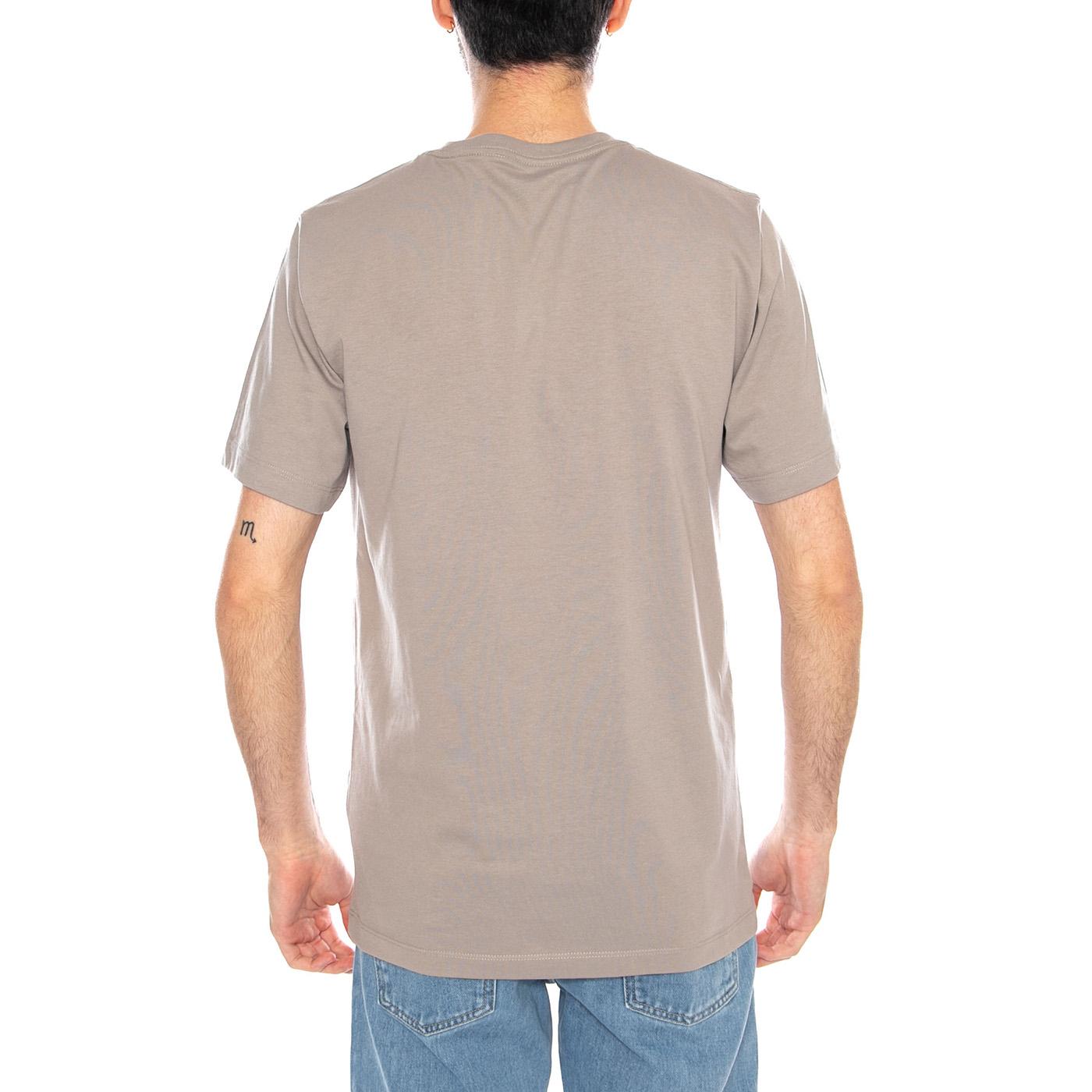 M Evo SD Reg SS Tee Stobe Stab - Maglietta Girocollo Uomo Grigia NF0A8CZ2 2MB1 THE NORTH FACE 