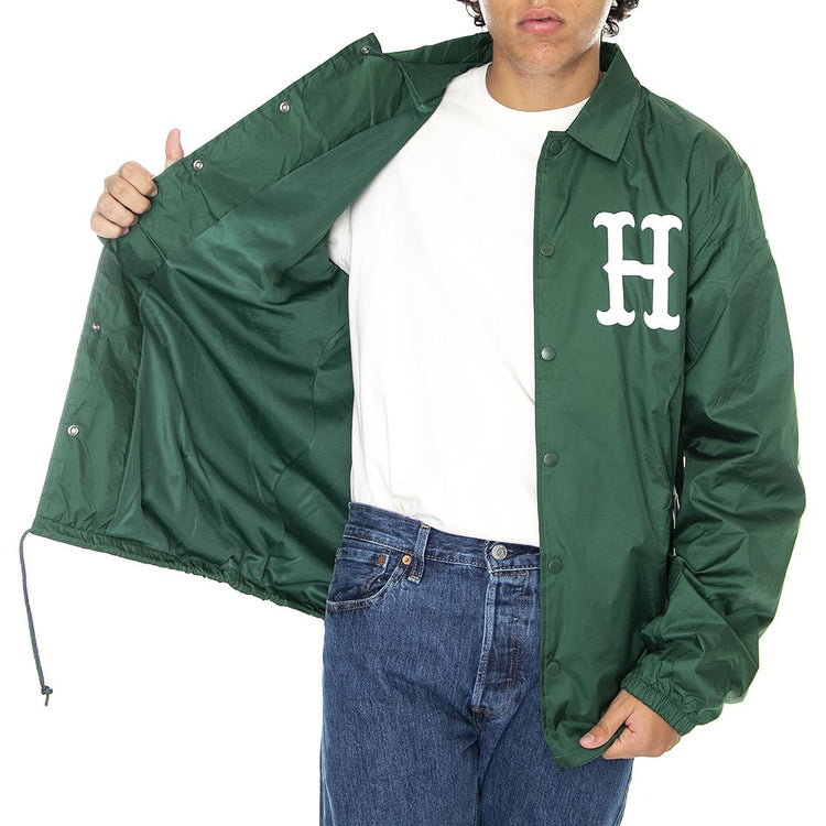Huf x Thrasher Split Coaches - Giacca Uomo Verde / Forest Green JK00385-FOGRN  HUF 