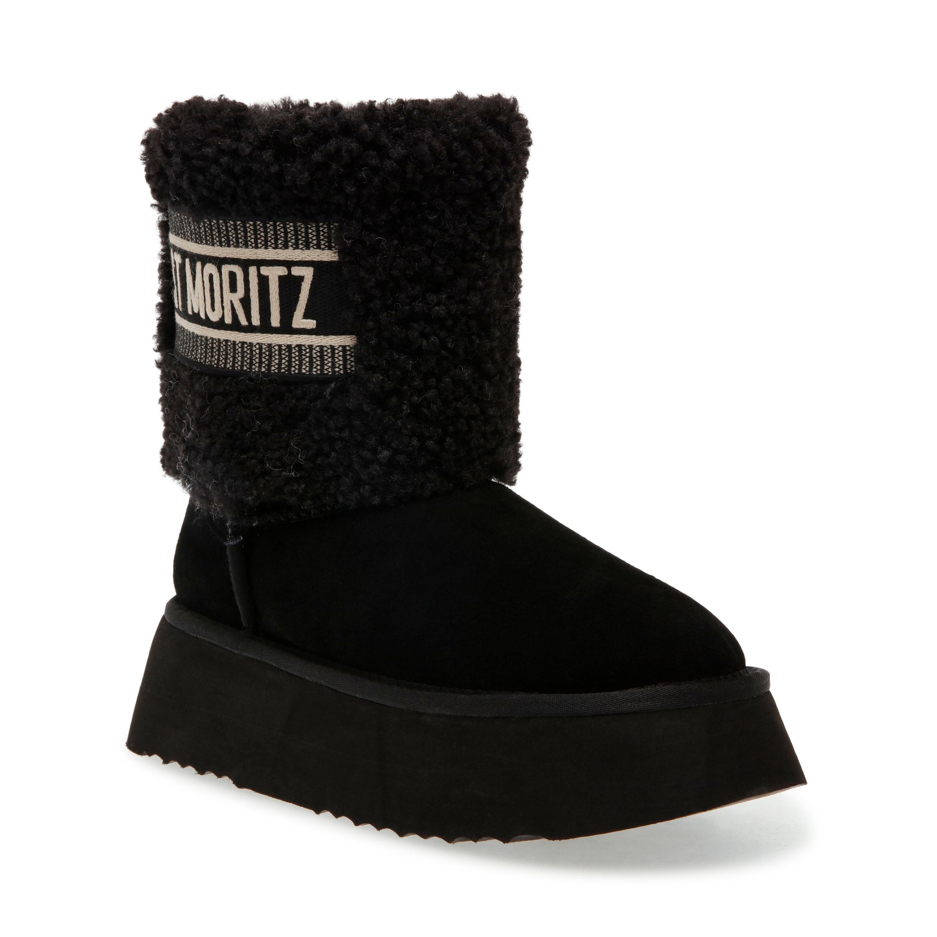 St Moritz Black / Black - Stivali Donna Neri SMSSTMORITZ-184  STEVE MADDEN 