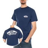 DOUBLE STANDARD SS TEE DEEP INDIGO - Crewneck T-Shirt Herren Blau Herren VANS