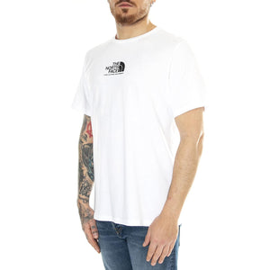 M S/S Fine Alpine Equipment Tee3 - EU Tnf White - Maglietta Girocollo Uomo Bianca NF0A87U3FN41  THE NORTH FACE 