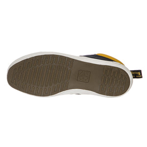 Womens Allana Black / Yellow Canvas Shoes DMSALLBYCV22307002  DR.MARTENS 