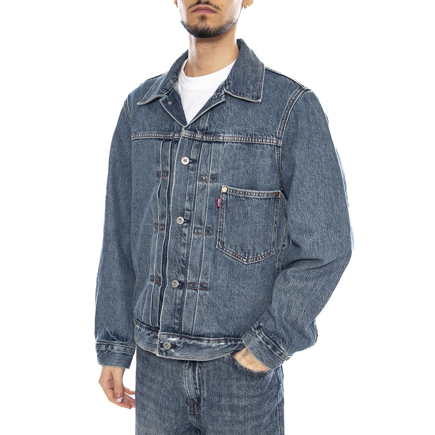 Type I Trucker - Dancing Queen Trucker - Giacca Denim Jeans Uomo Blu A3174 0004 LEVIS 