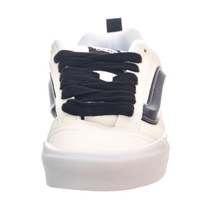 Knu School Suede White / Black - Scarpe Profilo Basso Uomo Bianche VN0009QCYB21  VANS 