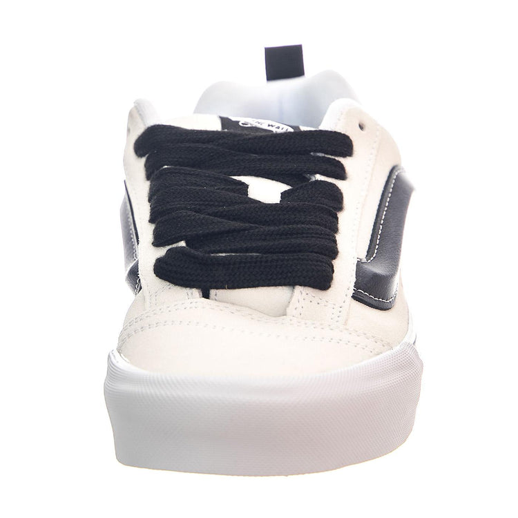 Knu School Suede White / Black - Scarpe Profilo Basso Uomo Bianche VN0009QCYB21  VANS 