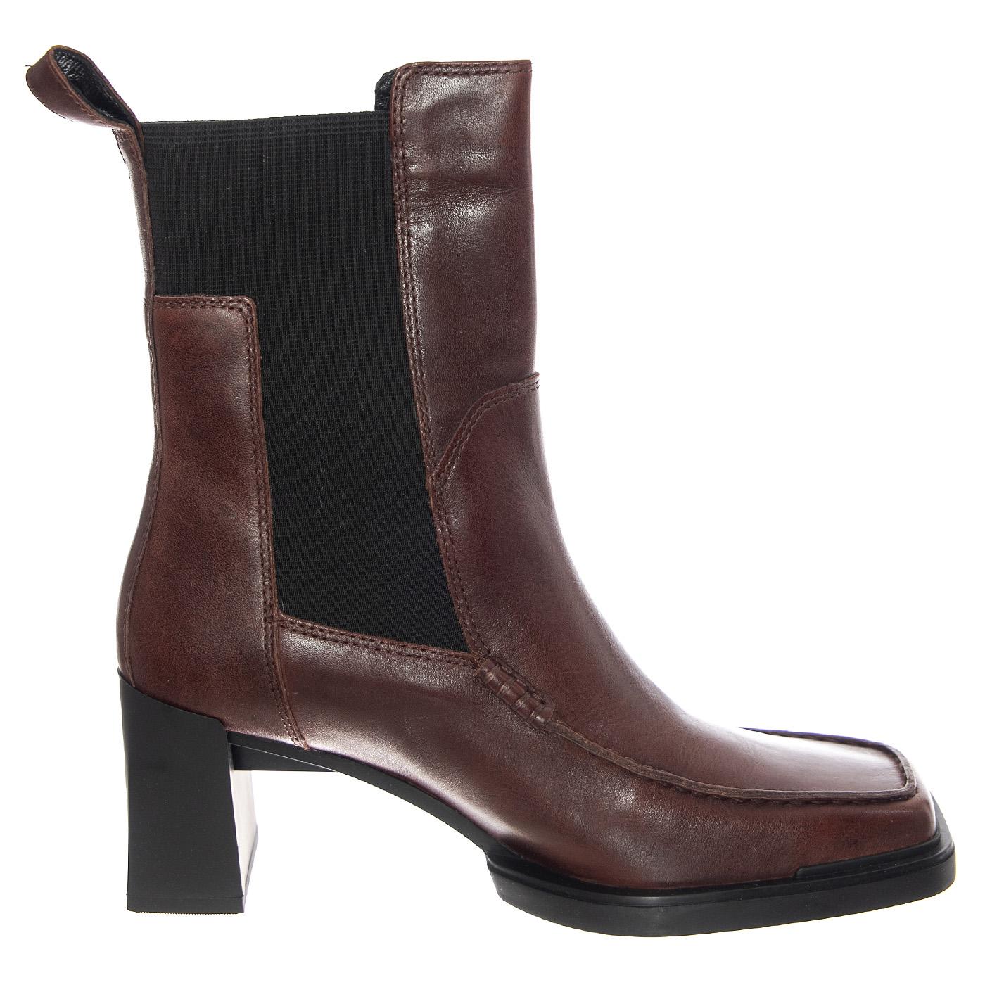 W' Edwina Cow Leather Chestnut - Stivali Donna Marroni VBS5410-301-49  VAGABOND 