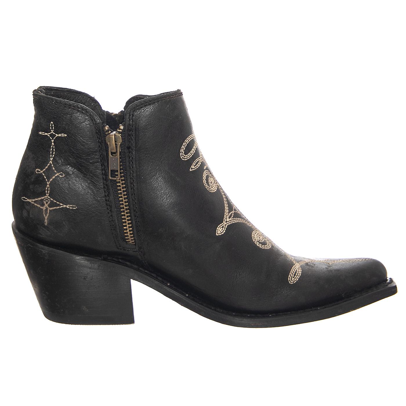 Dalia Mossil Negro Boots - Stivaletti Donna Neri LBSDALIA-MOSNEG  LIBERTY 