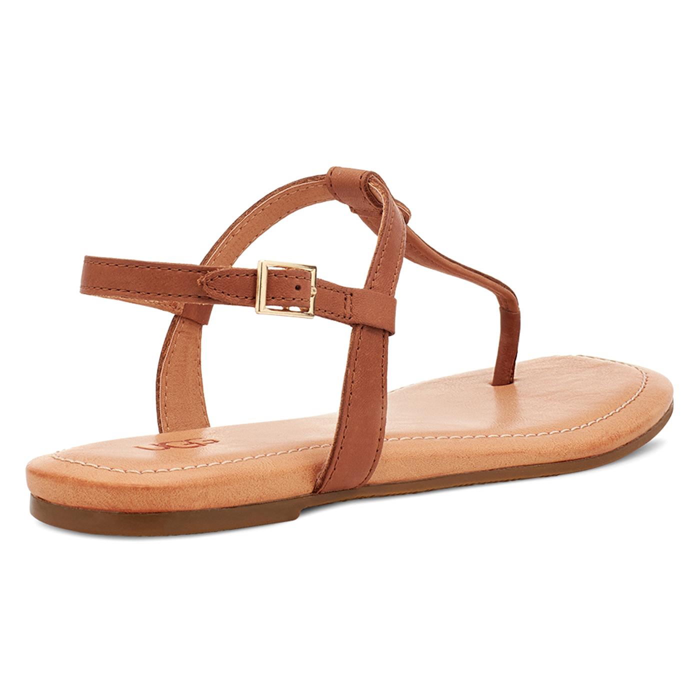 Madeena Tan Leather - Sandali Donna Marroni UGSMADETLTH1119759W  UGG 