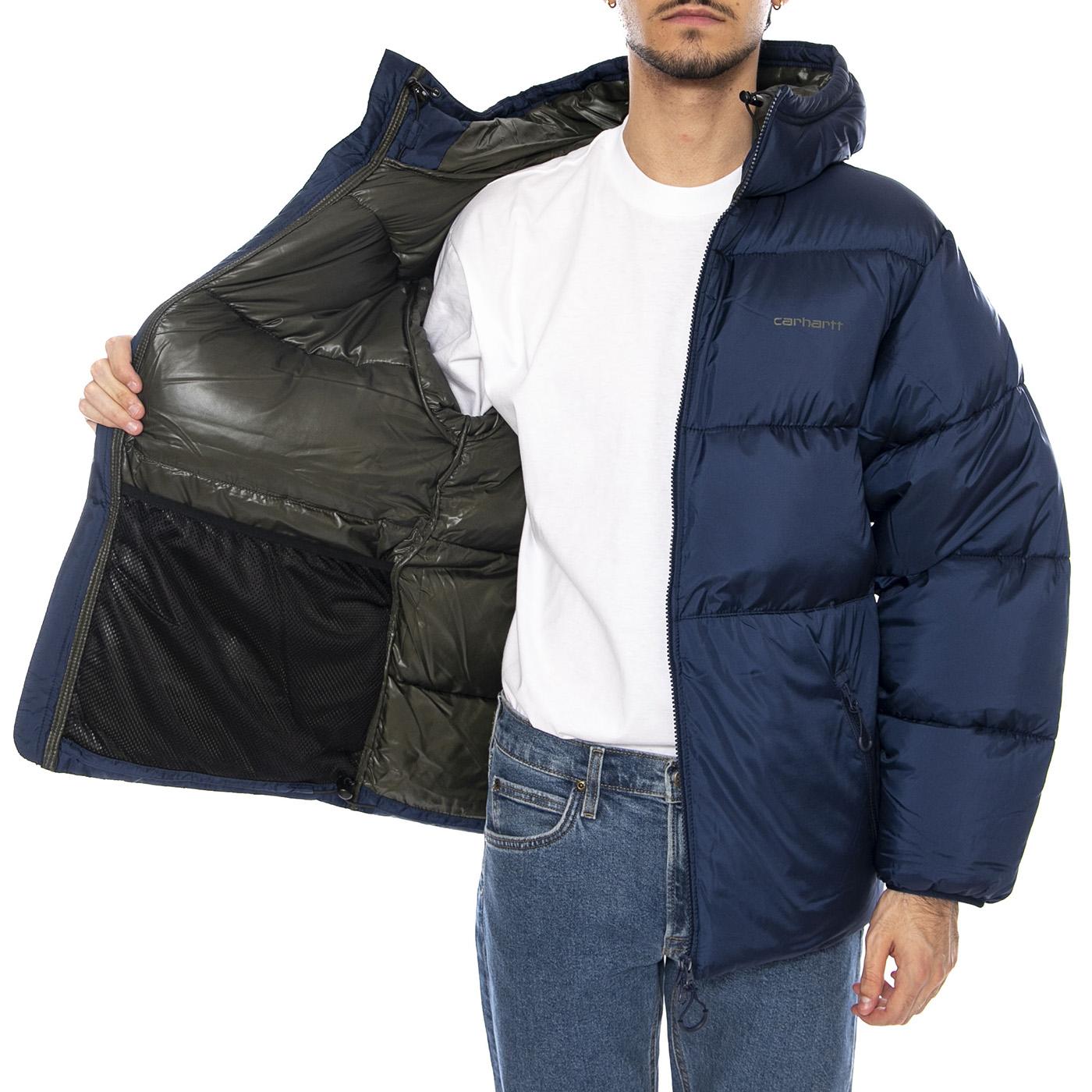 Toronto Jacket Jupiter / Cypress - Giacca Piumino con Cappuccio Uomo Blu I033920.3A3XX . CARHARTT WIP 