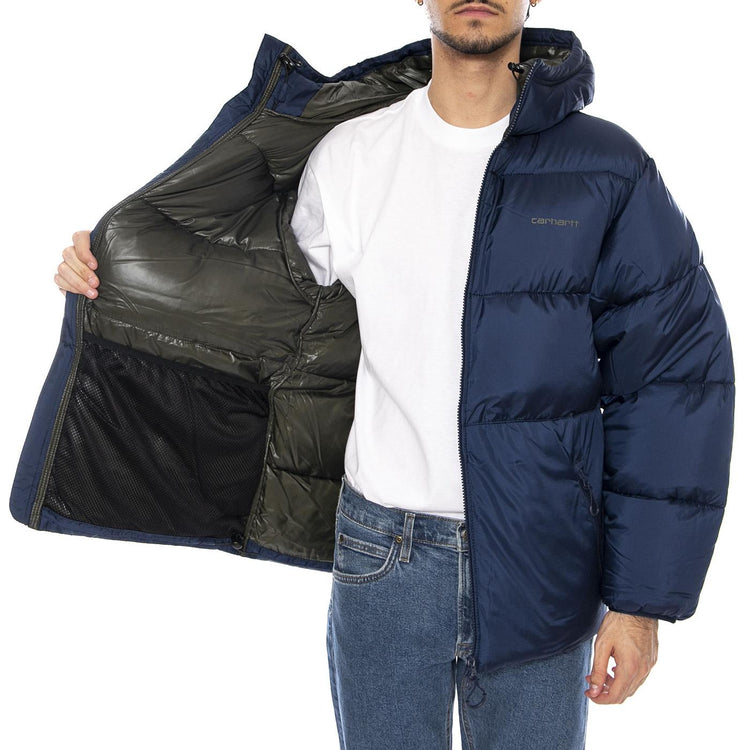 Toronto Jacket Jupiter / Cypress - Giacca Piumino con Cappuccio Uomo Blu I033920.3A3XX . CARHARTT WIP 