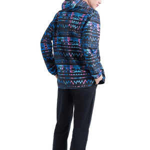 Voyage Anorak Zig Zag Jacket - Black / Blue - Giacca Leggera Uomo Nera / Blu 15003-00090  HERSCHEL 