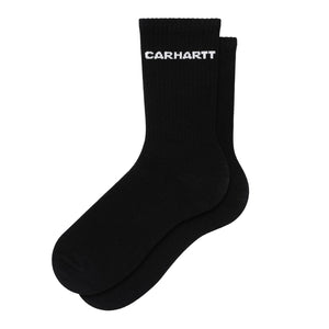 Link Socks Black / White - Calzini Neri I033005.0D2XX  CARHARTT WIP 