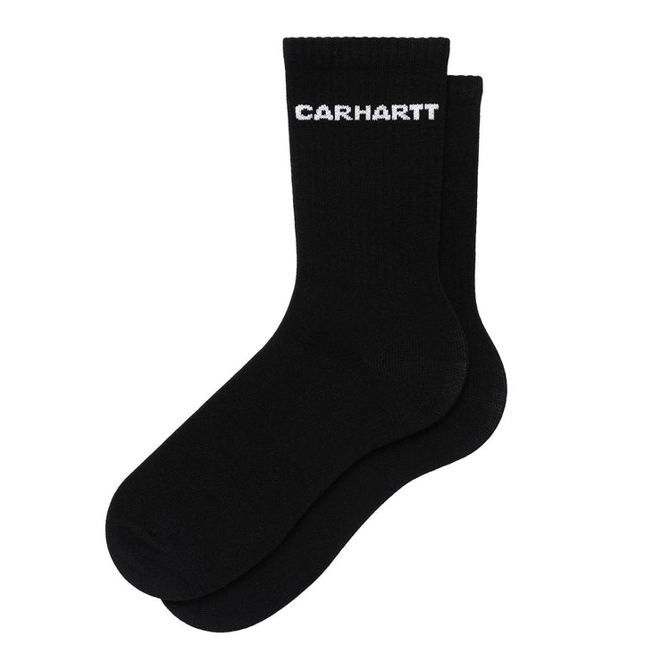 Link Socks Black / White - Calzini Neri I033005.0D2XX  CARHARTT WIP 